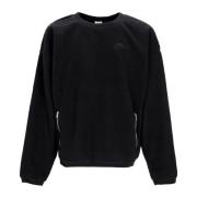 Winterized Crewneck Sweatshirt Zwart Club+ Fleece Nike , Black , Heren