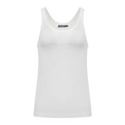 Mouwloze Top Dolce & Gabbana , White , Heren