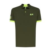 Polo Shirts Sun68 , Green , Heren