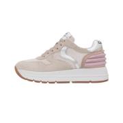 Platform Sneakers in poedertinten Voile Blanche , Multicolor , Dames