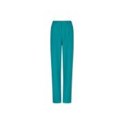 Straight Trousers Lofty Manner , Blue , Dames