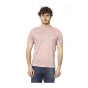 T-Shirts Distretto12 , Pink , Heren
