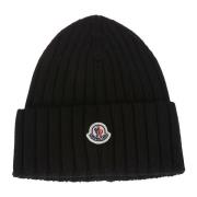 Beanies Moncler , Black , Dames