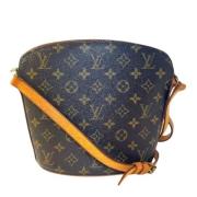 Pre-owned Canvas louis-vuitton-bags Louis Vuitton Vintage , Brown , Da...