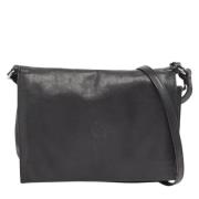 Pre-owned Leather crossbody-bags Ralph Lauren Pre-owned , Black , Dame...