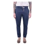 Trousers Eleventy , Blue , Heren