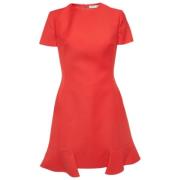 Pre-owned Fabric dresses Dior Vintage , Red , Dames