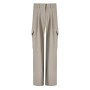 Wide Trousers Stine Goya , Beige , Dames