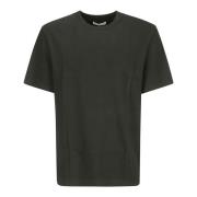 Logo Tee T-Shirt Helmut Lang , Black , Heren