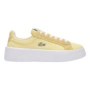 Sneakers Lacoste , Yellow , Dames