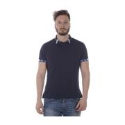 Polo Shirts Versace Jeans Couture , Blue , Heren