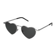 Loulou Zonnebril Saint Laurent , Gray , Unisex