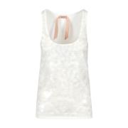 Mouwloze Top N21 , White , Dames