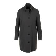 Single-Breasted Coats RRD , Gray , Dames