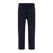 Straight Trousers Herno , Blue , Heren