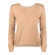 Bruine Cashmere Gebreide Trui Gucci , Brown , Dames