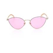 Sunglasses Gucci , Pink , Dames