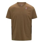 Reis Seril T-Shirt K-Way , Brown , Heren