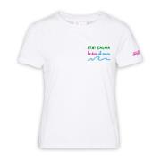 Kalm Zee T-Shirt Saint Barth , White , Dames