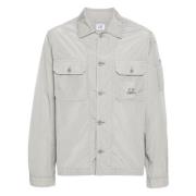 Chrome-R Zak Overshirt C.p. Company , Gray , Heren