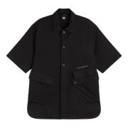 Luxe Popeline Overhemd C.p. Company , Black , Heren