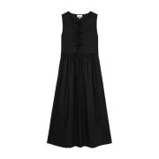 Maxi Dresses Ganni , Black , Dames