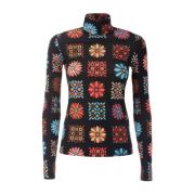 Turtleneck Sweater - Zacht en Elastisch La DoubleJ , Multicolor , Dame...