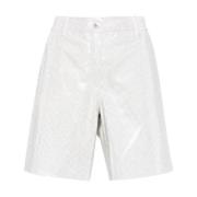 Casual Shorts Ermanno Scervino , White , Dames