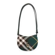 Mini schommelpaard schoudertas Burberry , Green , Dames