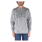 Comfortabele Katoenen Sweater Dickies , Gray , Heren