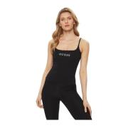 Sleeveless Tops Guess , Black , Dames