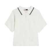 Polo Shirts Tommy Hilfiger , White , Dames