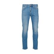 Wide Leg Denim Jeans Model 527 Roy Roger's , Blue , Heren