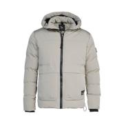 Gevoerde Northbrook Jas met capuchon Petrol , Beige , Heren