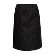 Gewatteerde rok Moncler , Black , Dames