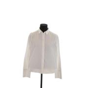 Pre-owned Cotton tops Alaïa Pre-owned , White , Dames
