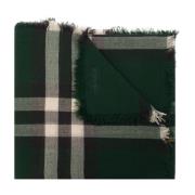 Wollen sjaal Burberry , Green , Dames