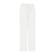 Wide Trousers Emporio Armani , White , Dames