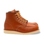 Klassieke Moc Stijl Oro Legacy Leer Red Wing Shoes , Brown , Heren