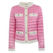 Down Jackets Herno , Pink , Dames