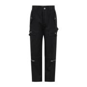 Tapered Trousers Dion Lee , Black , Dames