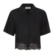 Shirts Ermanno Scervino , Black , Dames