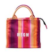 Tote Bags Msgm , Multicolor , Dames