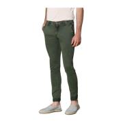 Slim-fit Trousers Mason's , Green , Heren