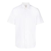 Witte Katoenen Overhemd met Puntkraag Paul Smith , White , Heren