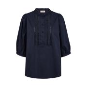 Blouse Fqboya Navy Freequent , Blue , Dames