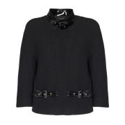 Winter Jackets Moschino , Black , Dames