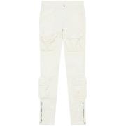 Witte Off Aw23 Dames Jeans Diesel , White , Dames