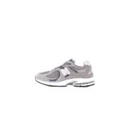 Grijze Suède Sneakers Rubberen Zool New Balance , Gray , Heren