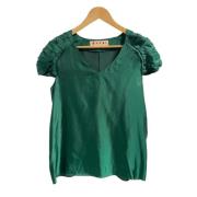 Pre-owned Fabric tops Marni Pre-owned , Green , Dames